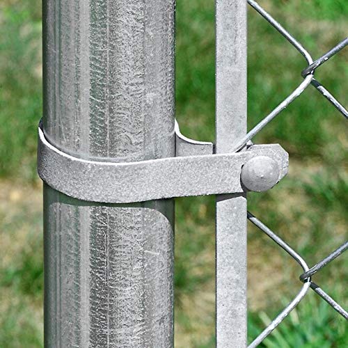Chain Link Fence Tension Band Galvanized Steel for Corner Fence End ...